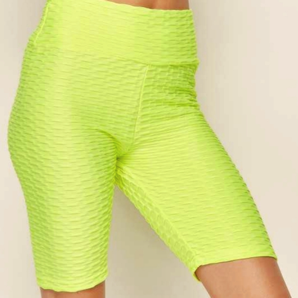 High Waisted Butt Lifting Yoga Shorts